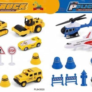 (883-4C/885-1C)-Super Power Truck – ¡El Rey del Asfalto y sus Secuaces!
