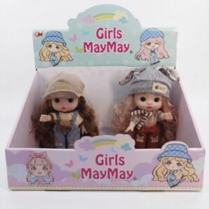 (250-6)-Set completo de 2 PZ de Mini Fashionistas (Girls MayMay)
