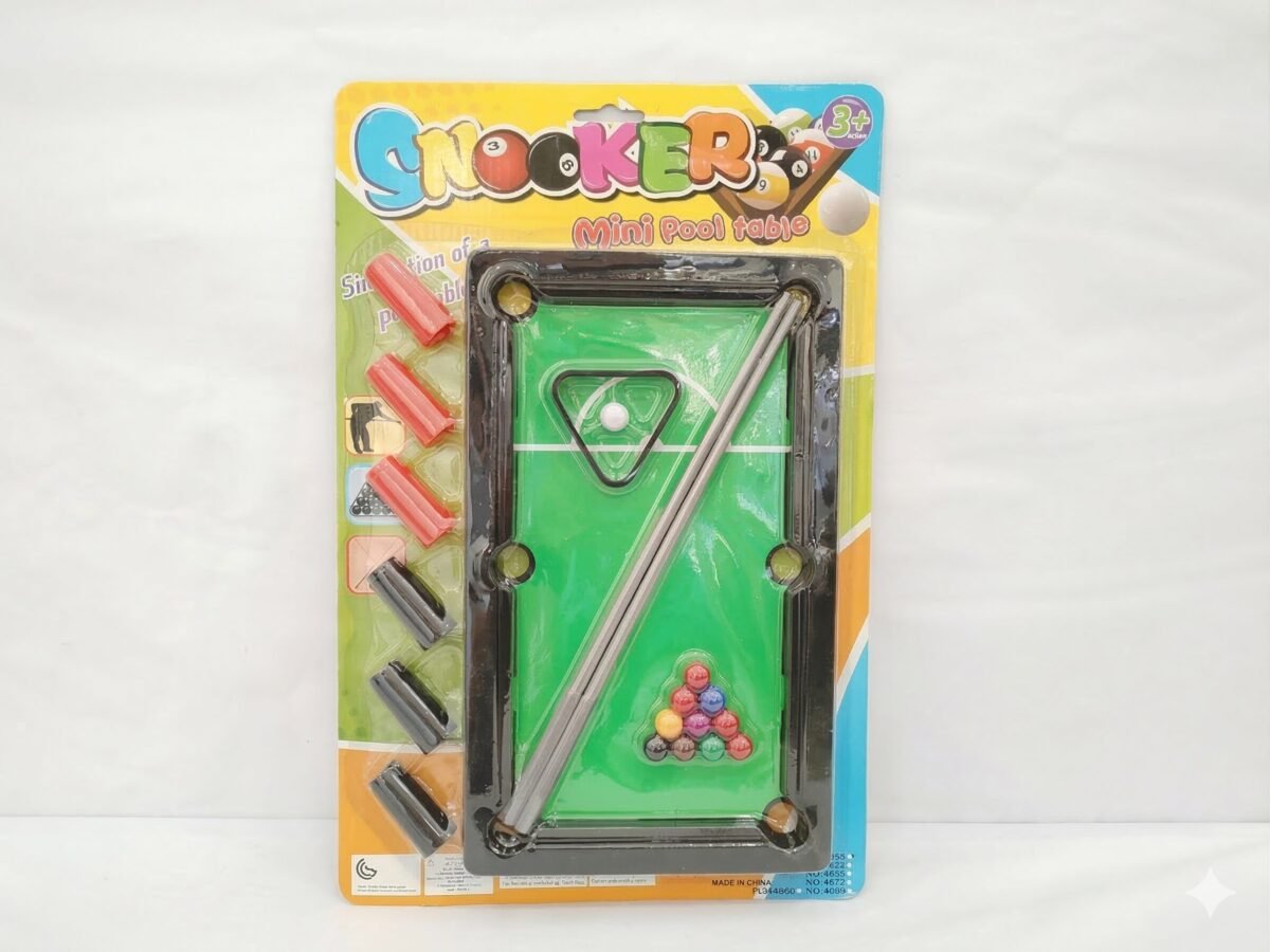 (6654)-El Billar de Bolsillo (Snooker Mini)