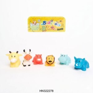 (7206)-La Granja del Chapuzón: Amigos de Hule para el Baño