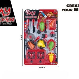 (500-E)-Mega Set Kitchen Fun – ¡El Banquete más Grande del Barrio!