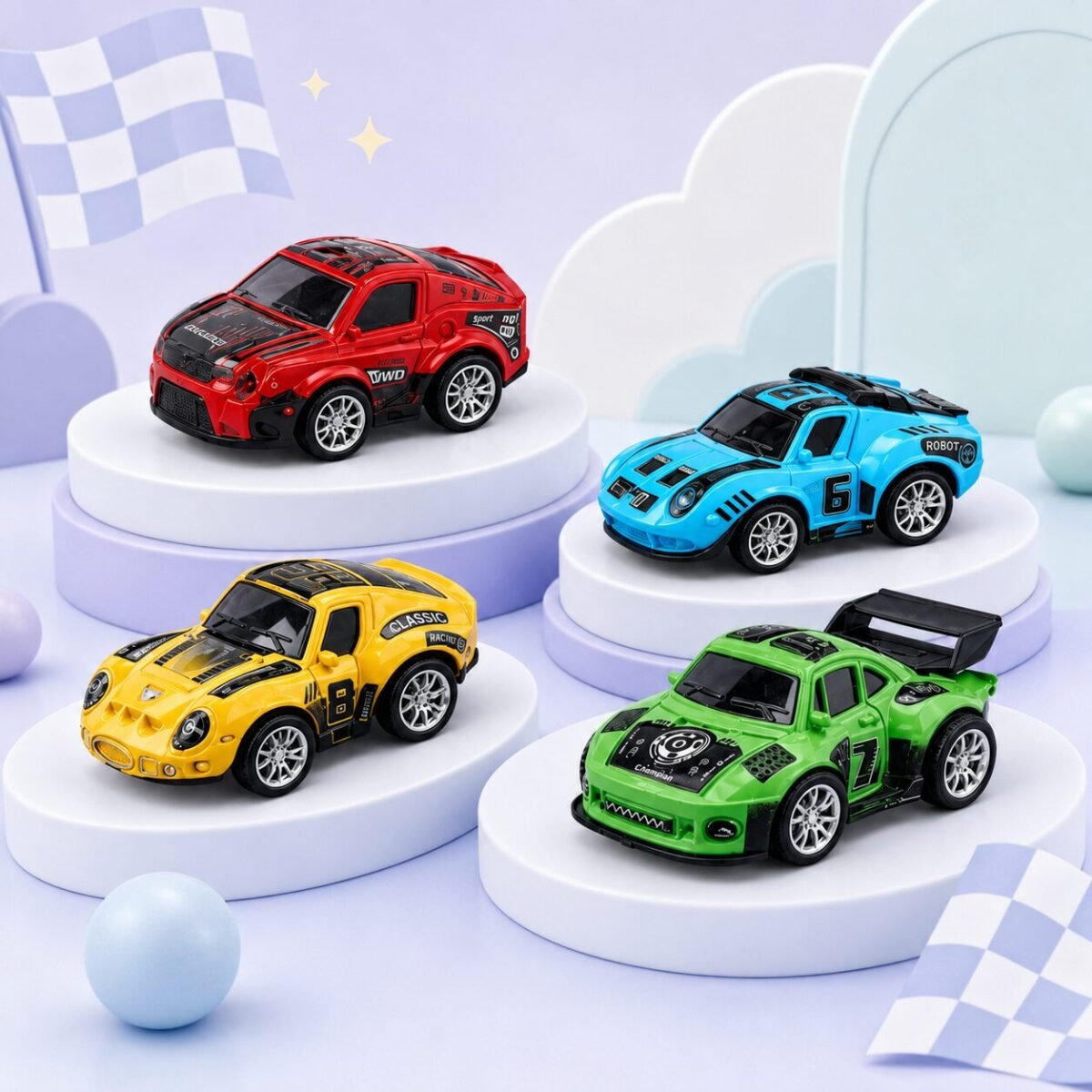 (MY66-Q1151Y)-Supercars Collection: ¡Garaje de lujo en miniatura! - Imagen 3
