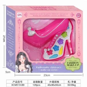 (XCM518-B9) Kit de Maquillaje en Estuche de Zapatilla