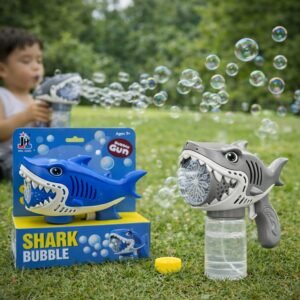 (562A) Pistola de Burbujas con Diseño de Tiburón