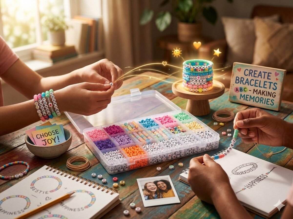 (338-1127-1128)-Set de Creación ABC: Pulseras con Mensajes Positivos - Imagen 3