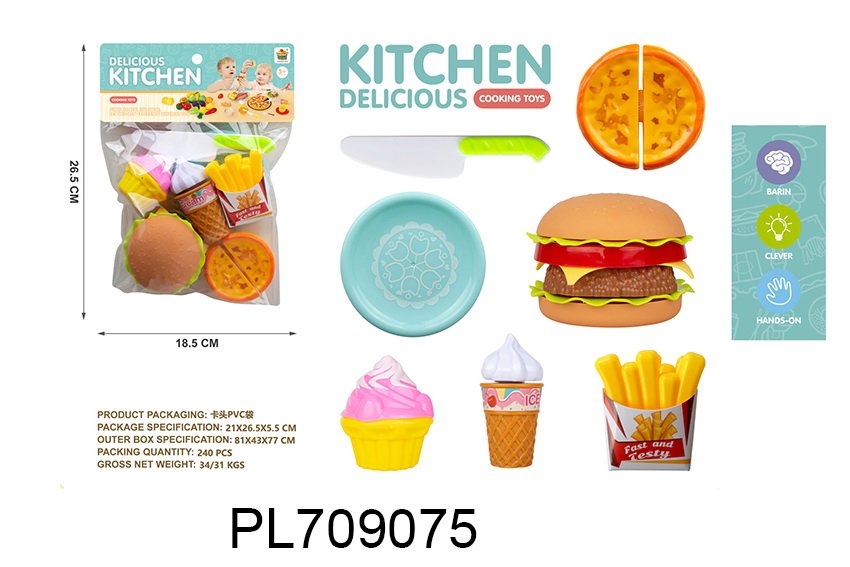 (1018-136)-🍔 ¡Combo de Felicidad! Set "Fast Food & Sweet Treats" 🍔 - Imagen 2