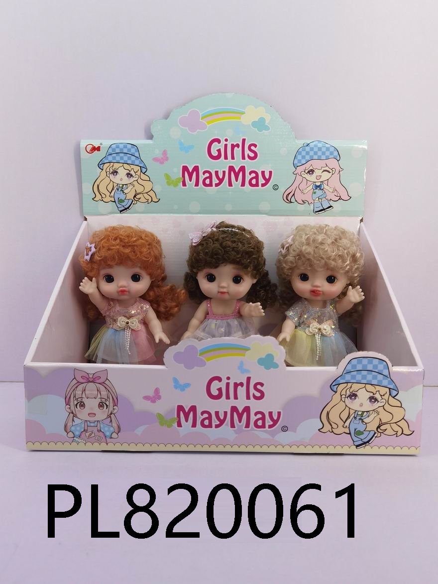 (250-3)-SET COMPLETO de 3 PZ Mini Fashionistas (Girls MayMay) - Imagen 3