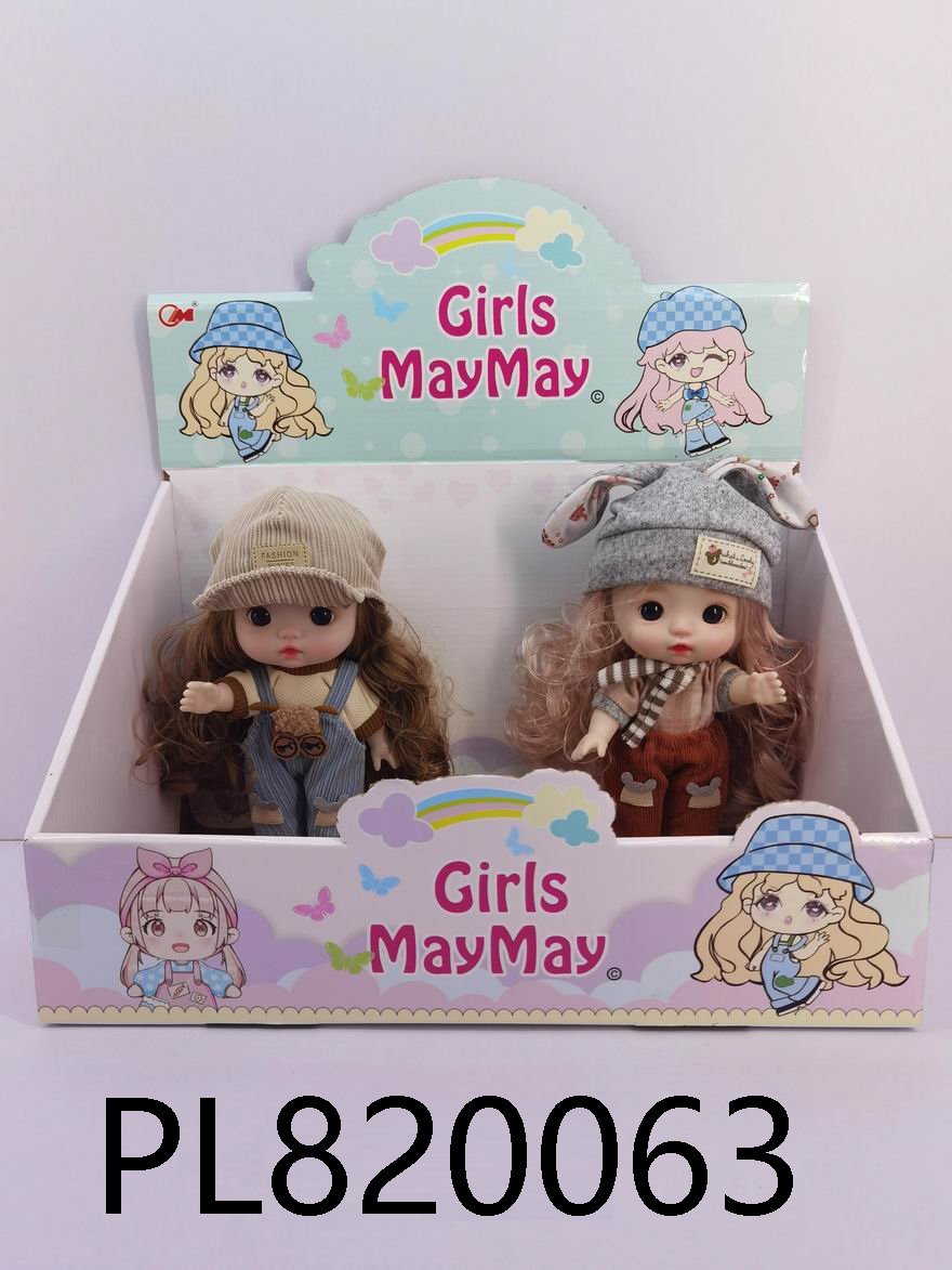 (250-6)-Set completo de 2 PZ de Mini Fashionistas (Girls MayMay) - Imagen 3