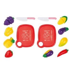 (1018-59)-🌽 ¡Corta y Crea! Set "Funny Kitchen: Vegetales Saludables" 🌽