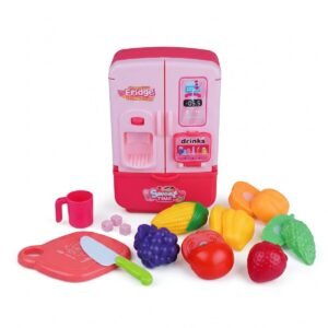 (1018-98)-🍦 ¡El Refri más Cool! Set "Kitchen Delicious con Nevera Mágica" 🍦