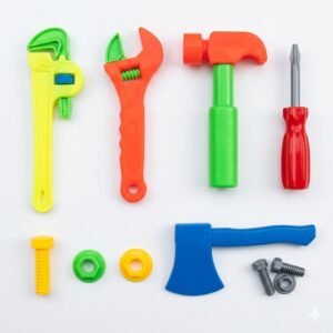 (7020)-🔨 ¡Constructor en Acción! Set "Heavy Duty Tool Kit" 🔨