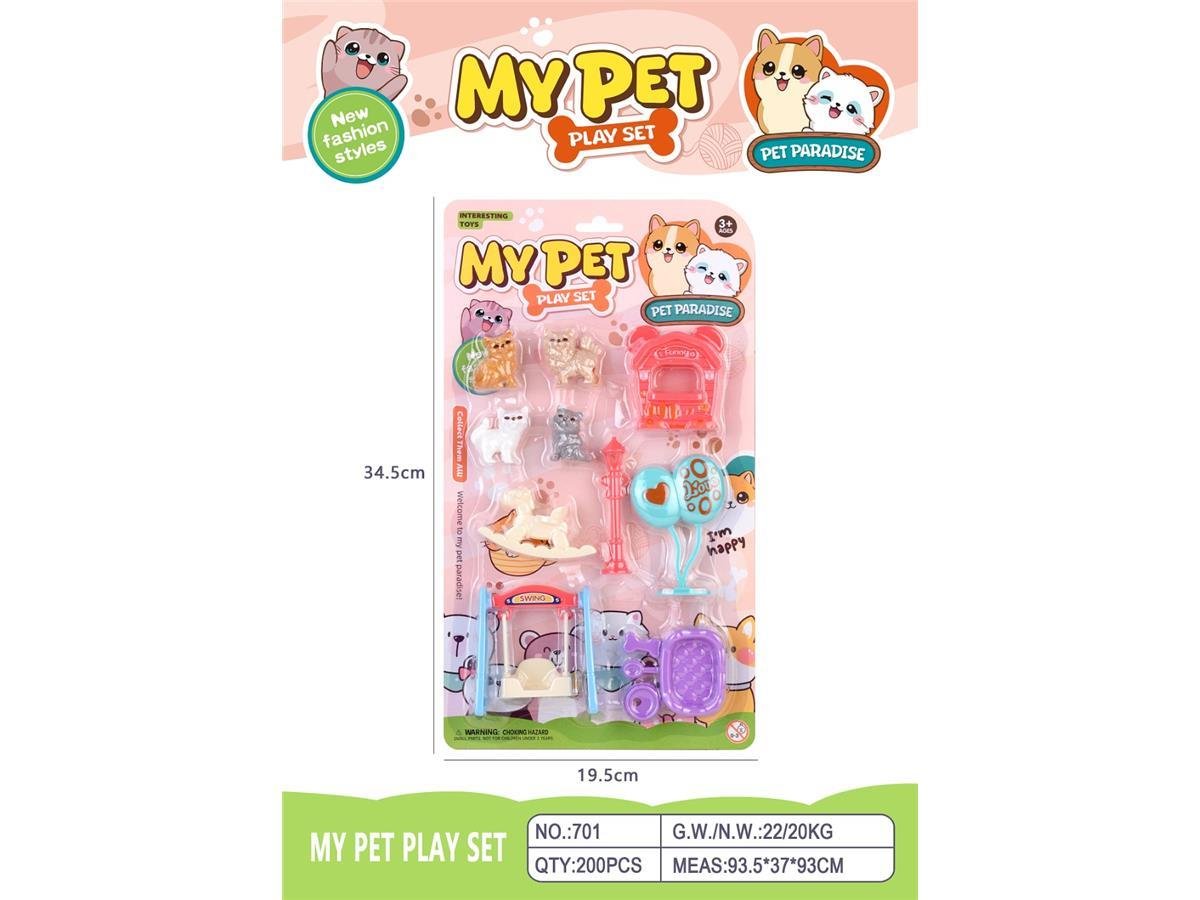 (701)-My Pet Play Set: El Paraíso de los Gatitos Traviesos - Imagen 3