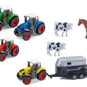 (M8698-98)-¡Muuu-cha Diversión! – Combo de Tractor de Granja con Amigos