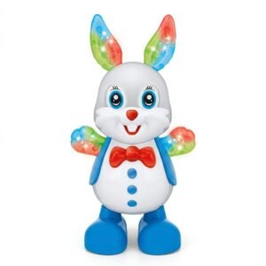 (YJ-3007)-Conejo Dancing Rabbit - ¡Saltos de Luz y Diversión Sin Fin!