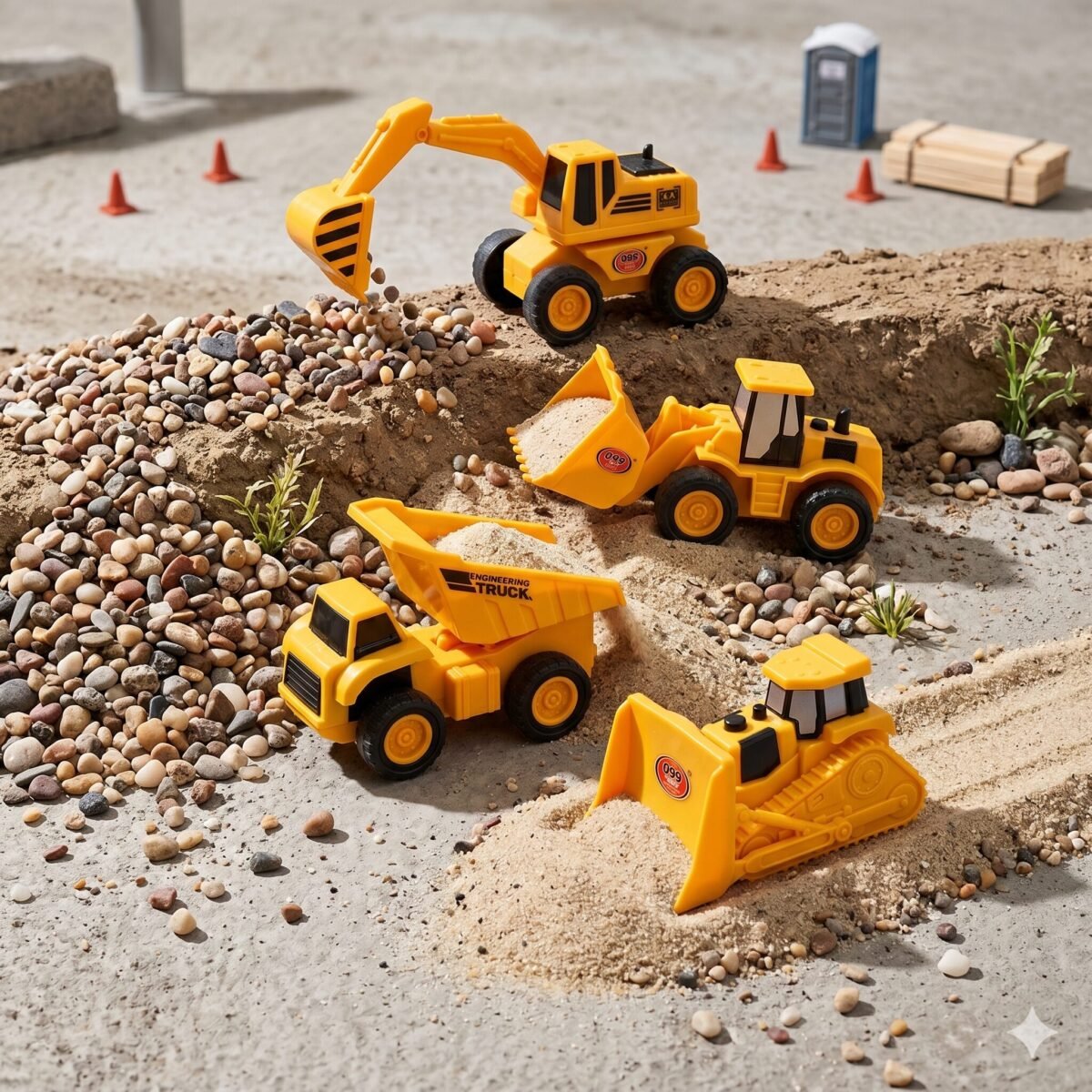 (998-46D)-Mega Escuadrón de Construcción 4x4 - Imagen 2