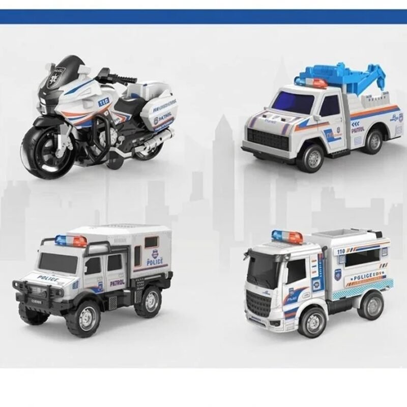 (RL589-17H)-¡Orden en la sala! – Escuadrón de Rescate Policial (Set x4)