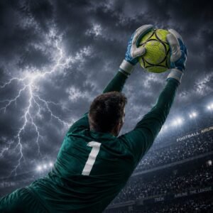 (LIGA-2)-🛡️ ¡Cyber-Soccer! El Balón Futurista de Alta Visibilidad