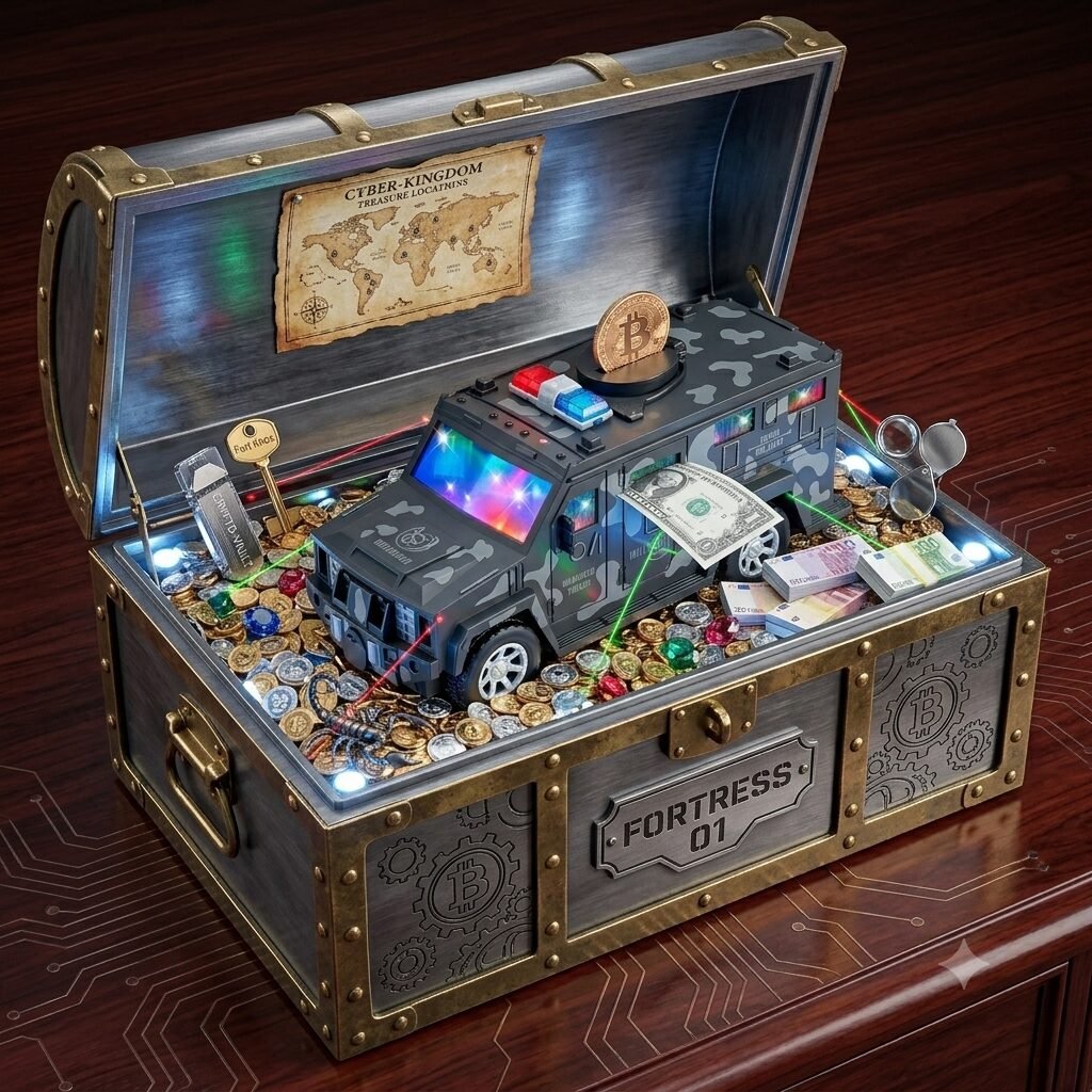 (YJ388-60)-¡Tu Dinero está Seguro... y Divertido! La Caja Fuerte de Asalto Militar - Imagen 2