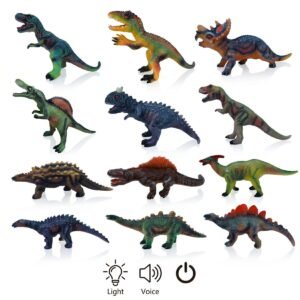 [CJ1090] - ¡Aventura Jurásica con Sonido: El Set de Dinosaurios Rugientes!
