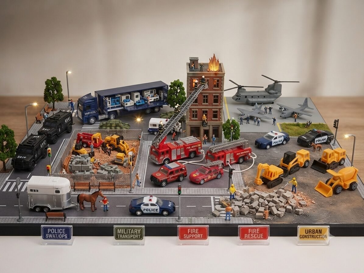 (8534ABCD)-¡Alerta de juego! ¡La flota de emergencia más genial ya está aquí! - Imagen 2