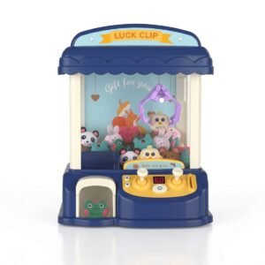 🧸 MÁQUINA DE GARRA CON LUZ Y MÚSICA – MODELO LQL3345