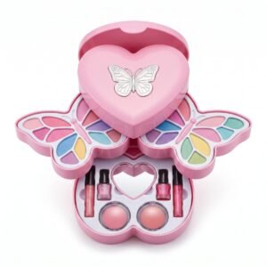(V82876C6)-Cofre de Maquillaje "Heart Butterfly"