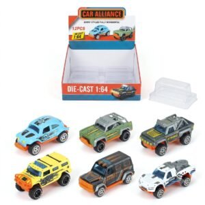 (XG879-240)-¡La Alianza de la Velocidad: Colección Todoterreno Die-Cast 1:64!