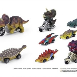 (757-96A)-¡Rápidos y Jurásicos: T-Rex en Dos Ruedas!