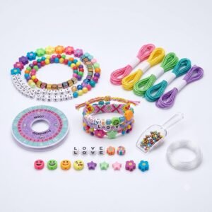 (11522)-¡Fábrica de Joyas Pop: Diseña tus Pulseras con Emoticones!