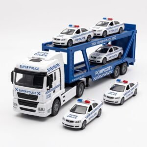 (RJ6603A)-¡La Gran Patrulla de Caminos: Megatransporte de Seguridad!