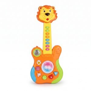 (SD9912)-¡El Rock del Rey de la Selva: Guitarra León con Luces!