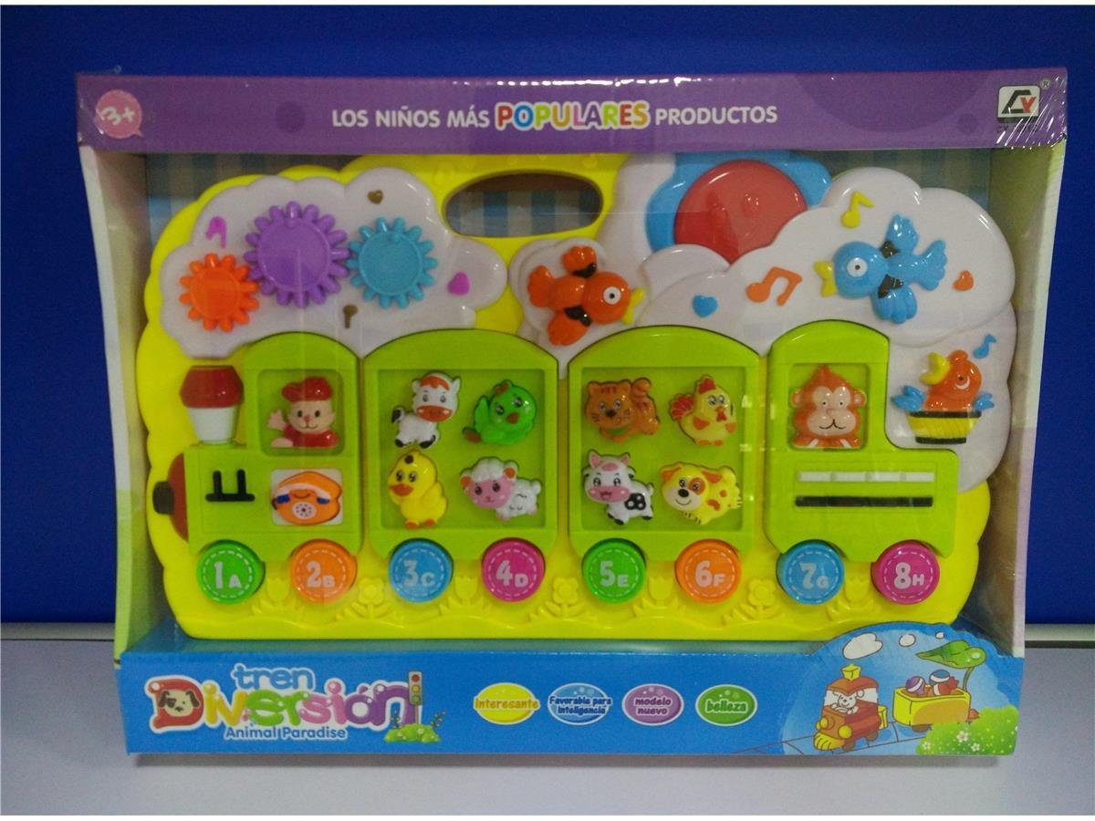 (CY-5091C)-¡El Expreso de la Alegría: Tren Interactivo de Animales! - Imagen 3