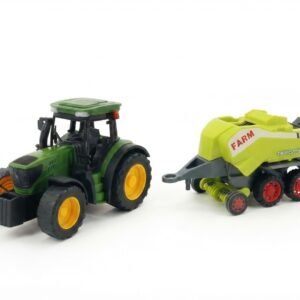 (666-266C)-Tractor Agrícola con Remolque Cortador "Cosecha Extrema"