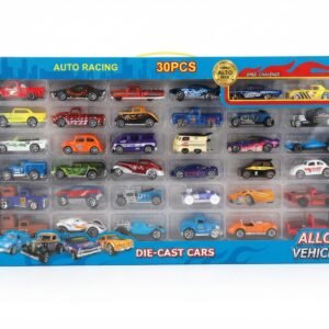 (787-51)-Set de Autos Coleccionables Die-Cast "Auto Racing" (24 Pzas)