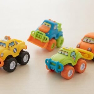 (JM-0515F)-Dúo de Todoterrenos "Happy Motorcade" (Pack x2)