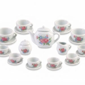 (868-G5)-Set de Té y Repisa de Lujo "Time for Tea" (21 Pzas)