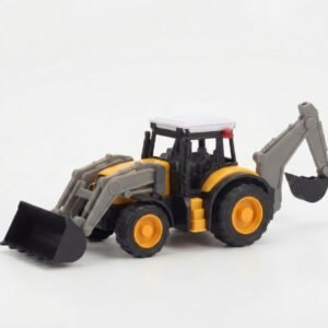 (666-266A)-Tractor de Obras y Granja "Poder Total" con Pala y Excavadora