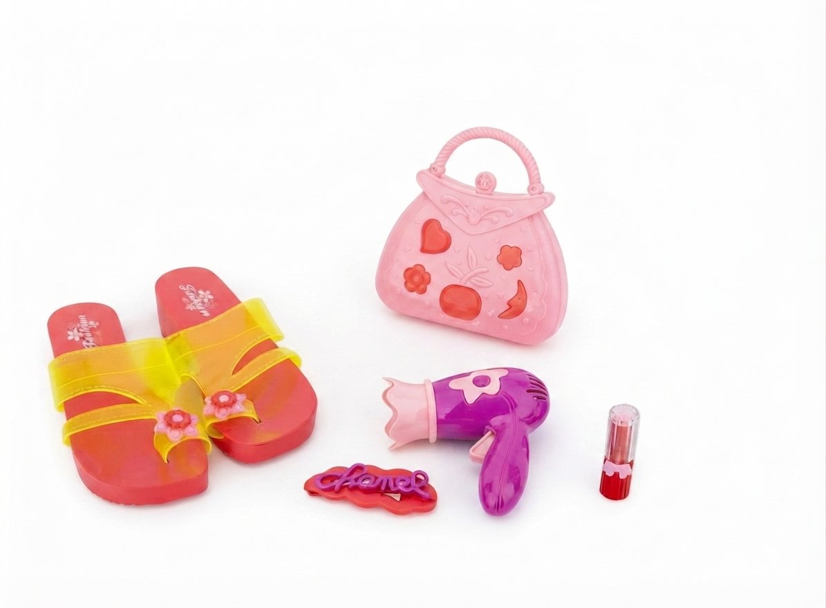 (3666-2-3)-Set de Belleza y Accesorios "Beautiful Jewery" con Cartera Rosa - Imagen 9