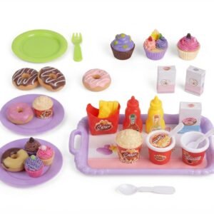 (BY333-6)-Dessert Party: Set de Repostería y Comida Rápida