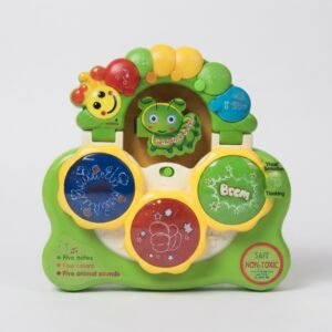 (DJ868-1)-Tambor Musical Interactivo "Hand-Clapping Drum" con Luces y Sonidos Didácticos
