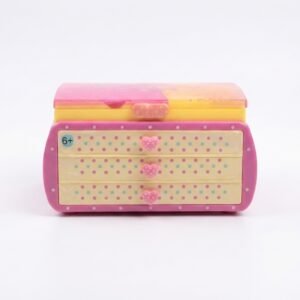 (11590)-Joyero Personalizado "Custom Jewelry Case" con Cuentas de Colores (18.3 x 23.6 x 14.5 cm)