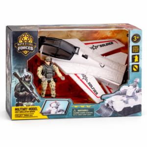 2322-42-70 avión de juguete con figura en su empaque