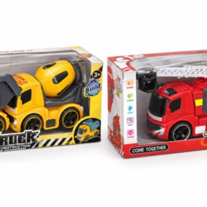 Sets de dos vehículos de rescate y construcción modelos 5511-23 y 6611-12