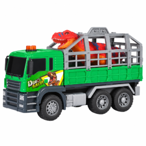 666-68T Camión transportador de dinosaurio con luces y sonidos