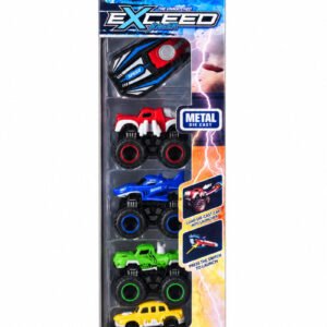 779-86C set de monster trucks en caja vertical sobre fondo blanco