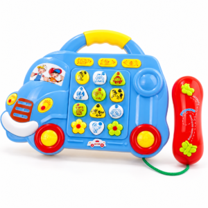 855-5A Autobús musical con teléfono de juguete