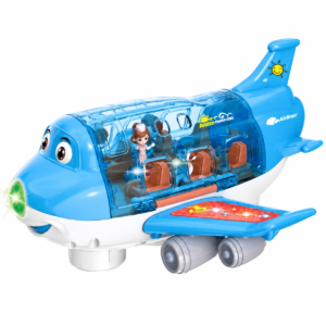 8811-16-18 Avión de juguete con luces y música