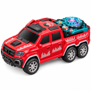 8811-20 Camioneta musical EDM con luces y giro de 360°