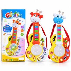 Guitarra musical infantil CY-60115C con empaque y colores surtidos