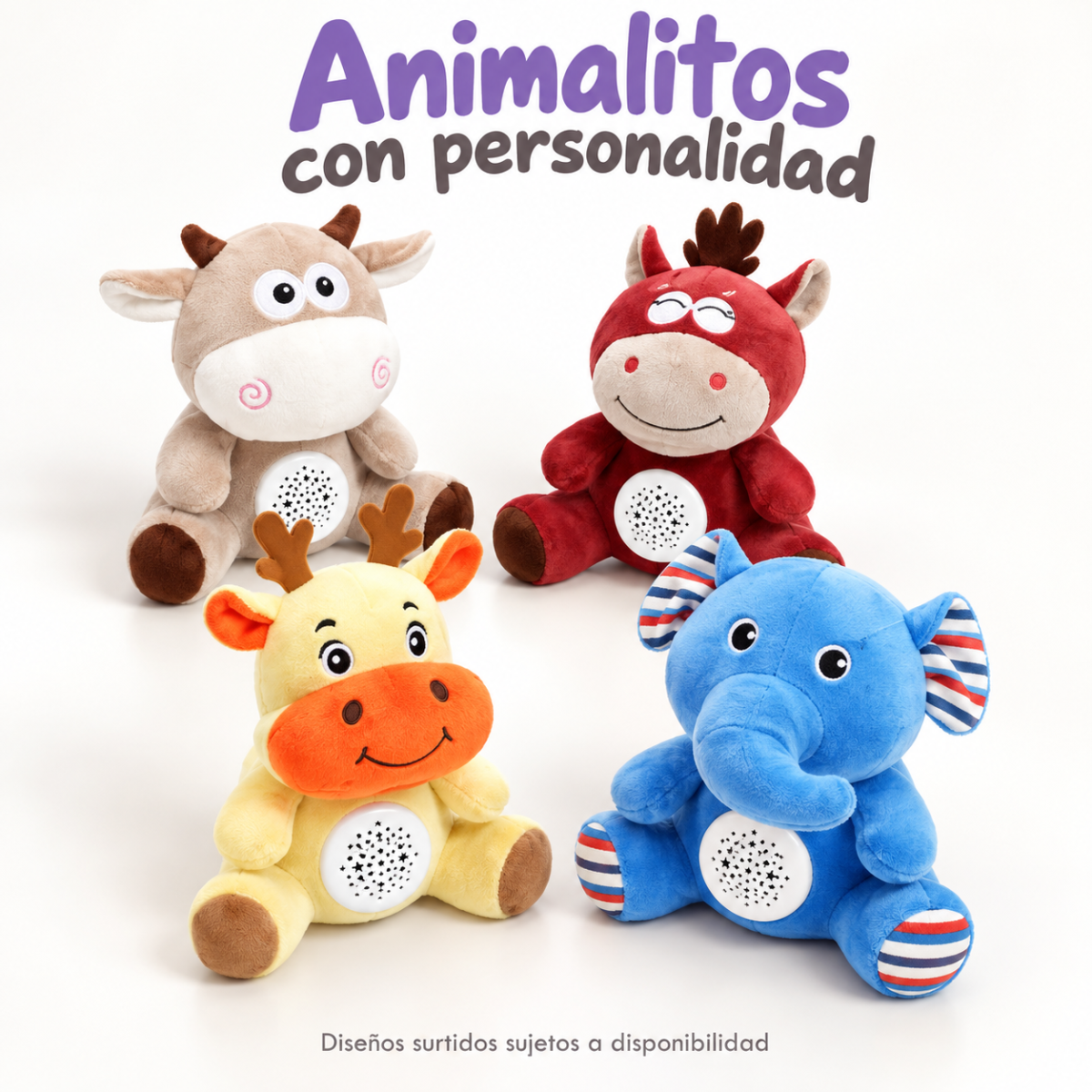 Diseños de animalitos FM666 vistos desde arriba
